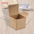 LikeYAO Kraft Paper Folding Candy Christmas Wedding Candy Cupcake Boxes