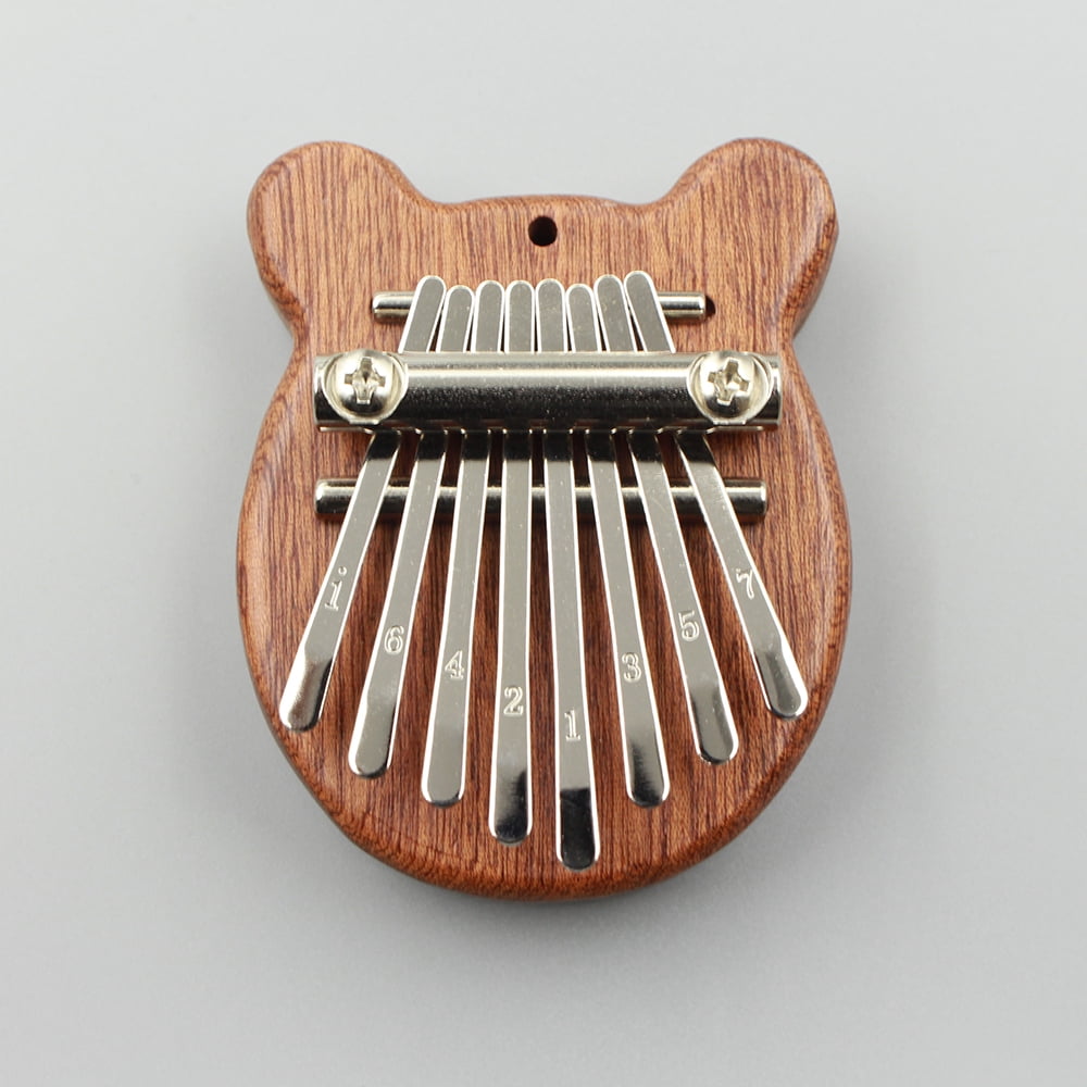 Likegreen Thumb Piano 8-tone Kalimb Mahogany Mini Kalimba Finger Piano ...