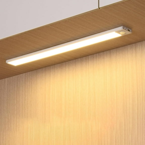 Likewisea LED Lights Rechargeable - Smart Sensor Night Lights, Punch-Free Magnetic Wireless Under Cabinet Lighting, Human Body Motion Sensing,