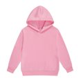 thumbnail image 1 of Likimi Child Toddler Girls Hoodies Solid Color Hooded Sweatshirt For Girls Long Sleeve Loose Fit Casual Soft Pullover Size 10-11 Years, 1 of 4