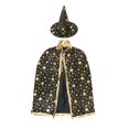 thumbnail image 1 of Likimi Halloween Costumes For Adults Stage Show Stars Print Dress Up Cosplay Tops With Hat Performance Comfortable Cosplay Costume One Size, 1 of 2