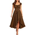 thumbnail image 1 of Likimi Hallowmas Dress For Women Stage Show Solid Color Dress Up Halloween Costumes For Performance Fashionable Cosplay Dresses Size Xl, 1 of 4