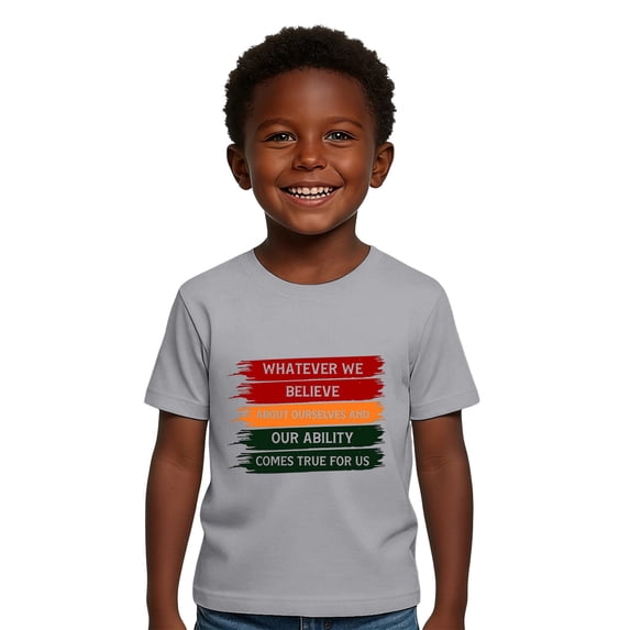 Likimi Toddler Girls Boys T Shirt Crew Neck Short Sleeve Letter Print Breathable Soft Tee Grey Size 1-2 Years