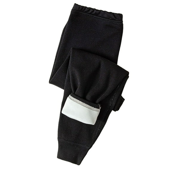 Likimi Toddler Kids Boys Pants Solid Color Thick Trousers Comfortable Relaxed Soft Winter Fall Bottoms Size 3-4 Years Black