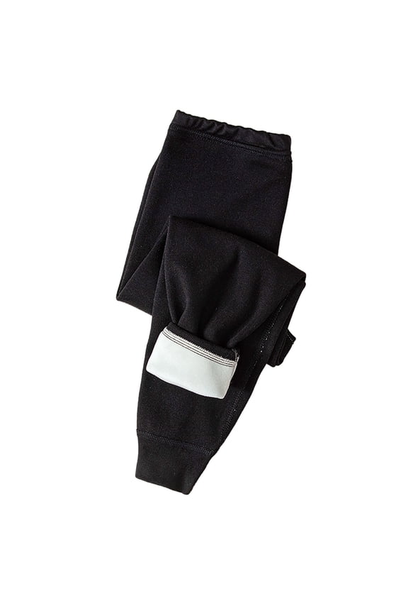 Toddler Kids Boys Pants Solid Color Thick Trousers Comfortable Relaxed Soft Winter Fall Bottoms Size 4-5 Years Black