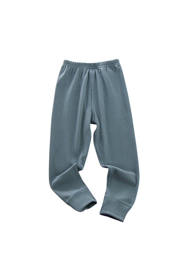 Toddler Kids Boys Pants Solid Color Trousers Comfortable Loose Soft Winter Fall Bottoms Size 2-3 Years Green