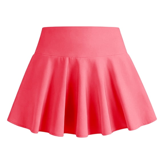 Likimi Toddler Kids Girls Skirts With Pocket Solid Color Fashion Skirts Size 13-14 Years