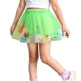 thumbnail image 1 of Likimi Toddler Kids Girls Tutu Skirt Elastic Waist Floral Print Casual Skirts Size 5-8 Years, 1 of 4