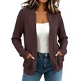 thumbnail image 1 of Likimi Womens Knit Cardigan With Pocket Long Sleeve Solid Color Sweater For Women Everyday Wear Fashion Coat Size Xl, 1 of 5