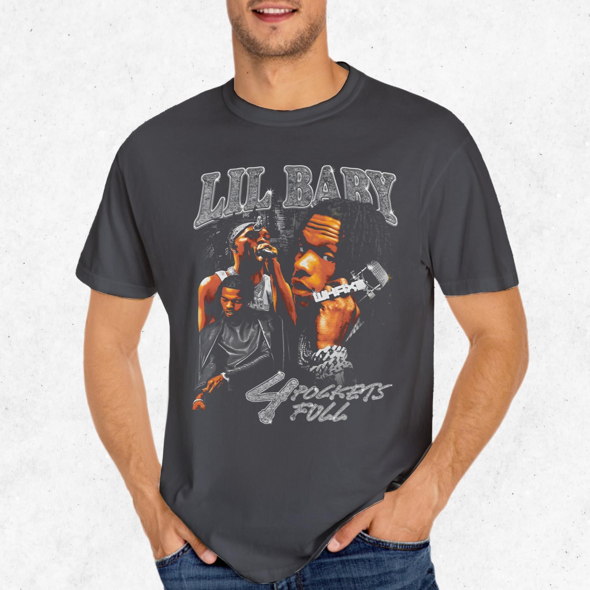 Lil Baby 4PF T-Shirt: Iconic Rapper Graphic T-Shirt for Fans - Walmart.com