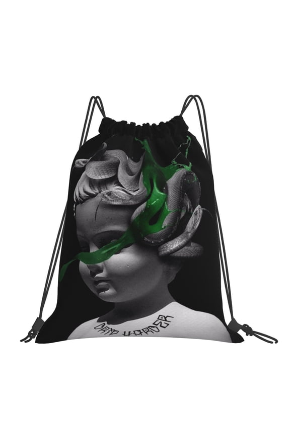 Lil Baby 4pf Drawstring Backpack Sport Gym Bag For Yoga Swimming Gymsack Sport Strap Pack Bag