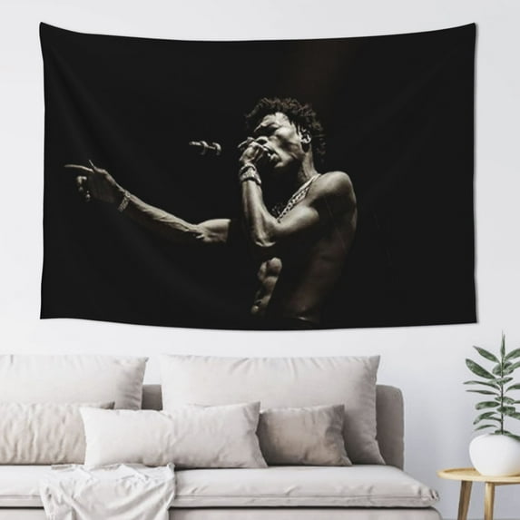 Lil Baby 4pf Tapestry Wall Hanging Home Decoration Wall Blanket Dormitory Living Room Bedroom Backdrop Poster( 60x40inch)