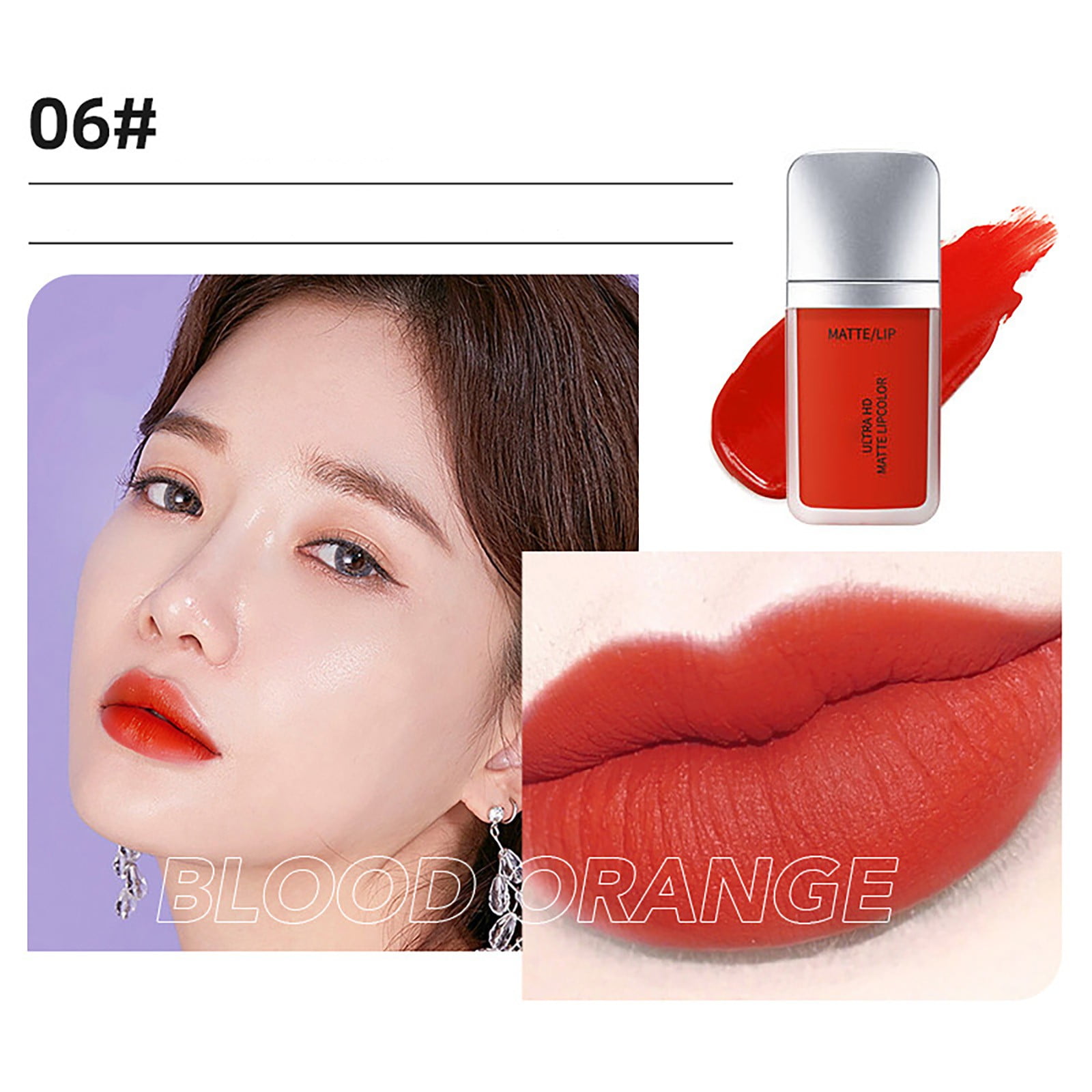 Lip Stain Long Lasting Peel off Bear Bricks Luckyline1945 Lipstick Rose Lipstick Stay on Outlast Lip Stain 400 Roller Lip Gloss for Girls Makeup Kits with Makeup Included for Teens Lip Stick