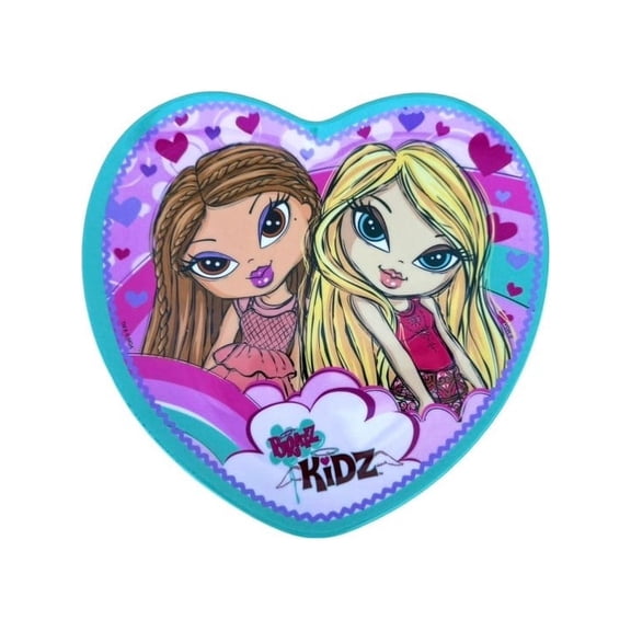 Lil Bratz Kidz children heart shaped dinner plate