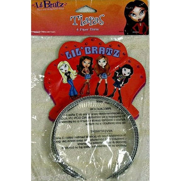 Lil' Bratz Tiaras / Favors (8ct)