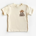 thumbnail image 1 of Lil Bro Cowboy Hat Toddler Shirt For Boys Little Brother Sibling Reveal Outfit Rodeo Western Theme Boho Toddler & Youth Tee TODDLER SHORT SLEEVE TEE BELLA CANVAS 3001T, 1 of 3
