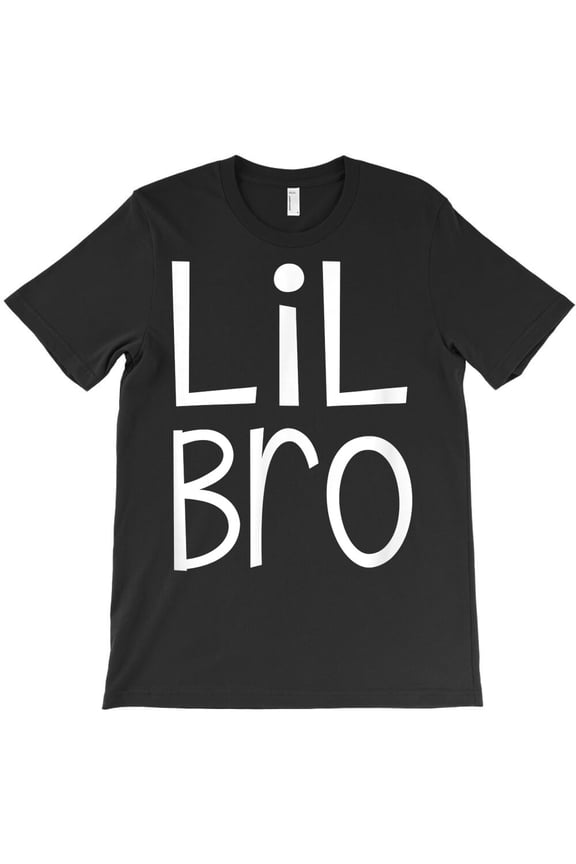 Lil Bro Little Brother Boys Matching Siblings Family, Humor G23630 Unisex T-Shirt, Up to Size 5XL