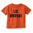 thumbnail image 1 of Lil Broski Funny Younger Brother Youth T Shirt Tee Boys Infant Toddler Brisco Brands 18M, 1 of 5