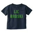 thumbnail image 1 of Lil Broski Funny Younger Brother Youth T Shirt Tee Boys Infant Toddler Brisco Brands 3T, 1 of 5