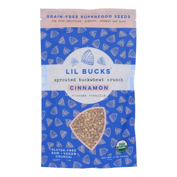Lil Bucks - Buckwheat Sprtd Cinnamon - Case of 6-6 OZ