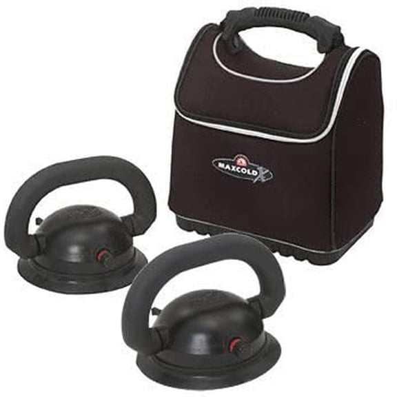 Lil Buddy Jr. Windshield Suction Cup Set with Case Heavy-Duty Auto Glass Installation & Handling Tool, No-Pump Vacuum Cups with Safety Locks for Precise Positioning