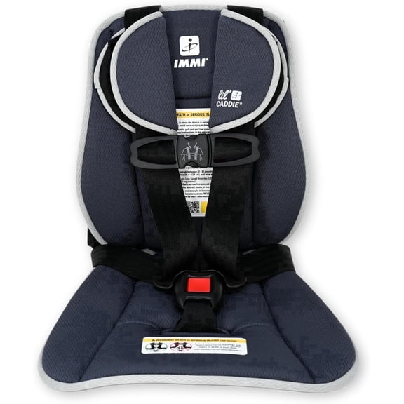 Lil Caddie Child Positioner for Golf Carts, 5-Point Positioner Designed to Secure Children in Golf Carts Under 15mph, Charcoal