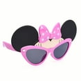 thumbnail image 1 of Lil' Characters Minnie Mouse Pink Sun-Staches Kids Sunglasses, 1 of 4