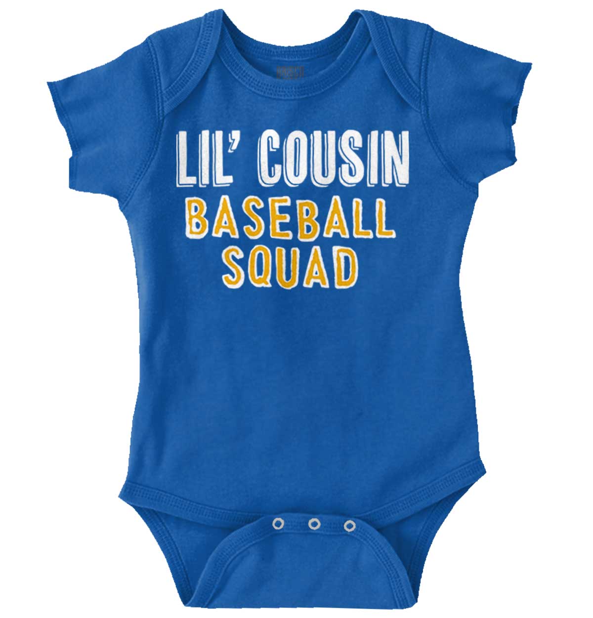 Lil Cousin Ballpark Squad Cute Family Bodysuit Jumper Boys Infant Baby