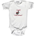 thumbnail image 1 of Lil Cub Hub 2WSSOR-03 White Short Sleeve One Piece  - Raccoon- 0-3 months, 1 of 1