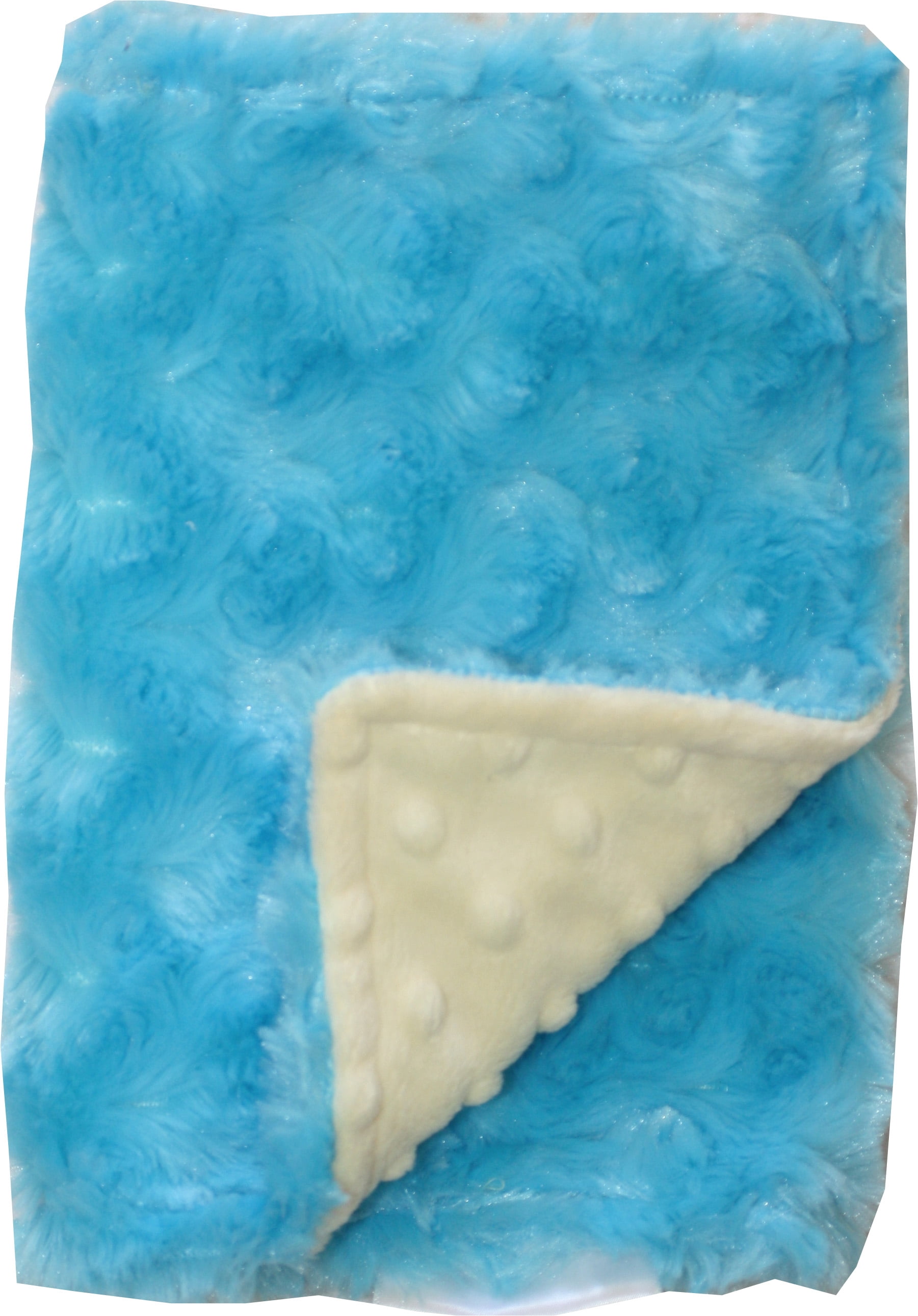 Lil Cub Hub  Burp Cloth - Yellow Dot with Turquoise Rosebud Swirl