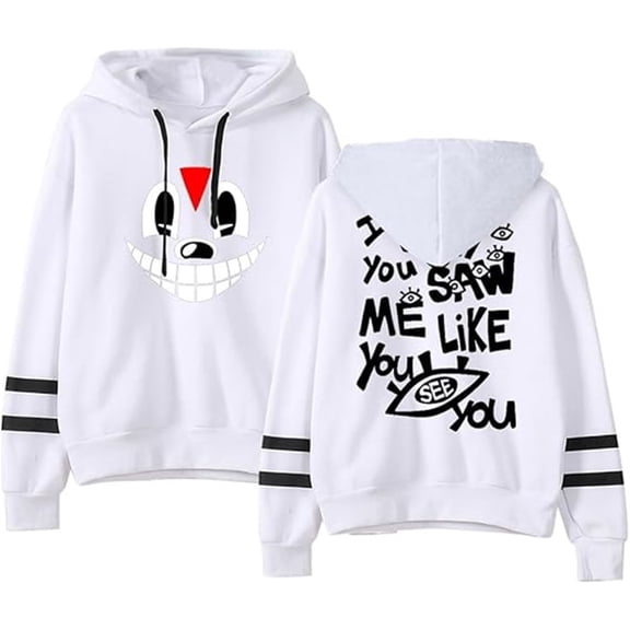 Lil Darkie Merch I Wish Hoodie, Unisex, Drawstring Pocket Casual Sweatshirt, Stylish Long-Sleeve Pullover