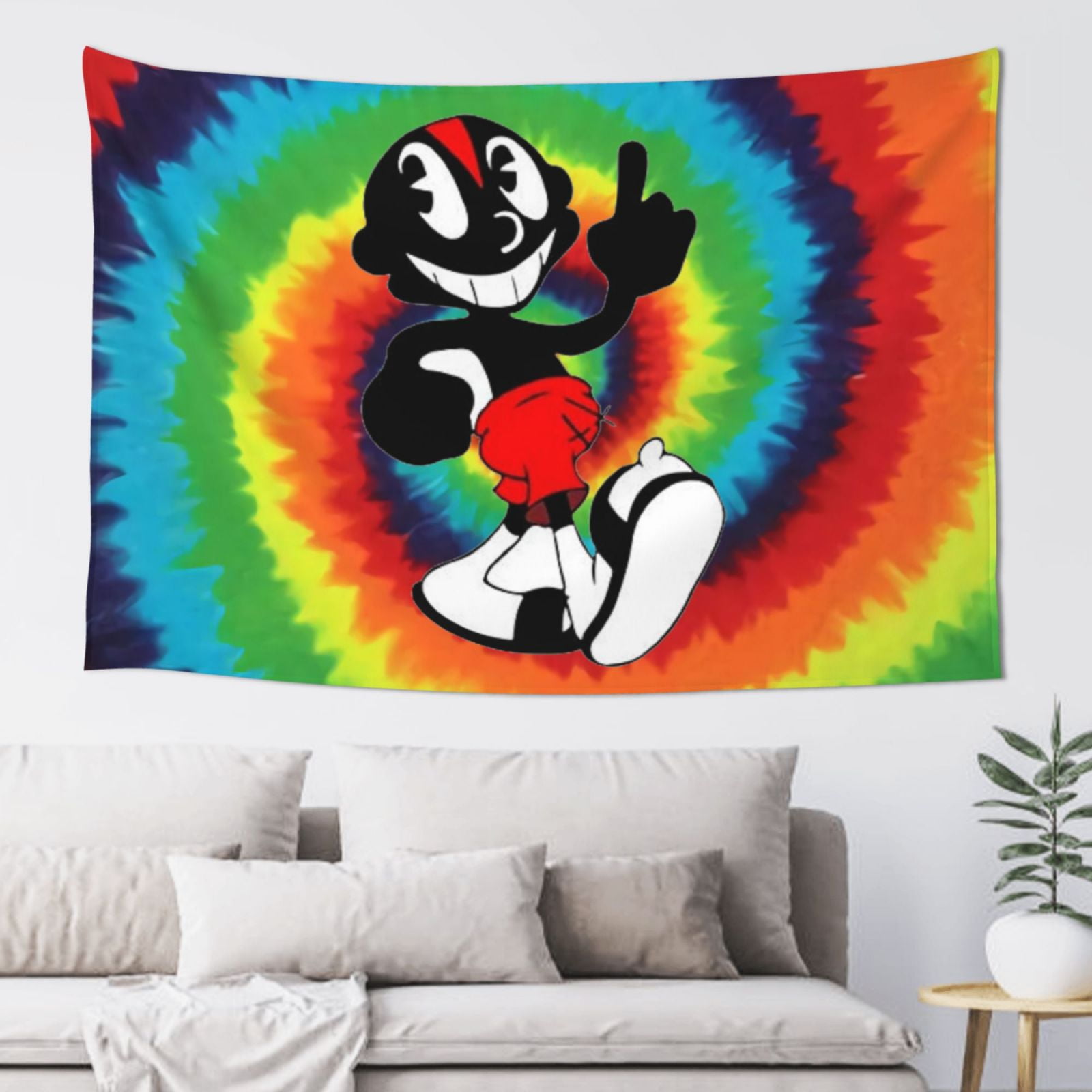 Lil Darkie Tapestry Wall Hanging Home Decoration Wall Blanket Dormitory Living Room Bedroom Backdrop Poster 60x40inch Walmart