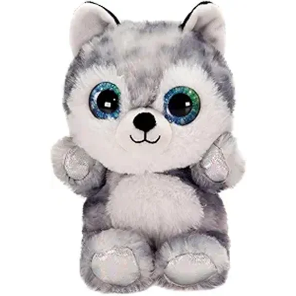 Lil Dazzlez Wolf 6.5 Plush Stuffed Animal  Soft Collectible Wolf Toy  Ideal Gift for Kids, Plush Collectors, and Animal Enthusiasts
