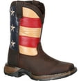 thumbnail image 1 of Lil' Durango Big Kids' Flag Western Boot Size 6.5(M), 1 of 7