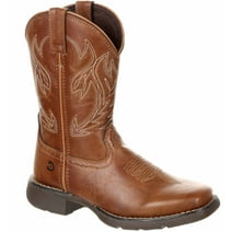 Lil' Durango® Big Kids' Rodeo Brown Western Boot Size 2(M)