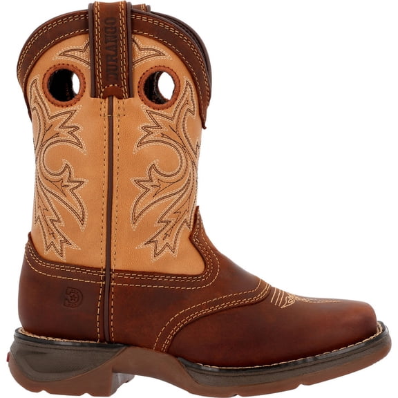 Lil’ Durango Little Kids’ Brown Tan Western Boot