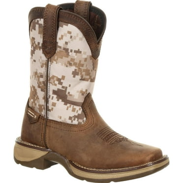 Lil' Durango Little Kids Desert Camo Western Boot Size 9(M)