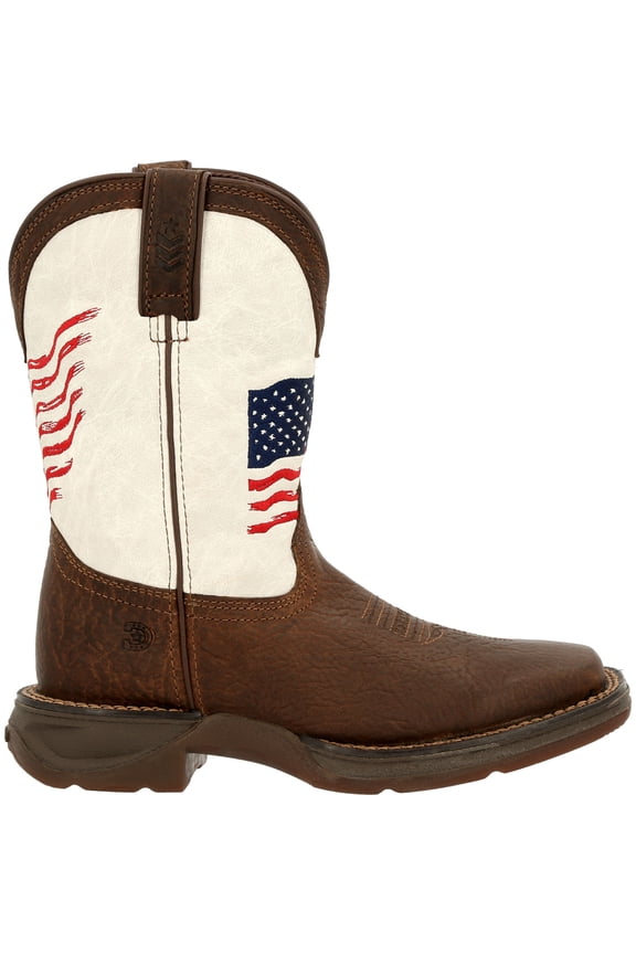 Lil' Durango Little Kids Distressed Flag Western Boot