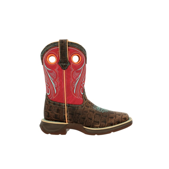 Lil' Durango Little Kids Gator Emboss Western Boot Size 10(M)