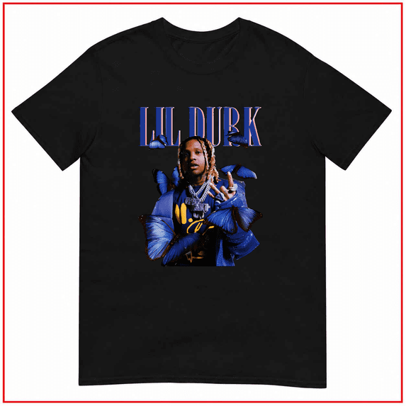 Lil Durk Rapper Hip Hop Graphic Music Fan Top Unisex T Shirt Top V80328 Size S- 5XL