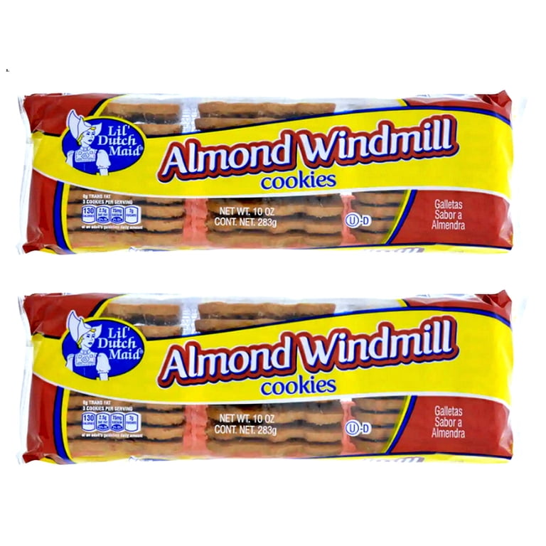 Lil Dutch Maid Almond Windmill Cookies, 10oz Multipack, Sweet