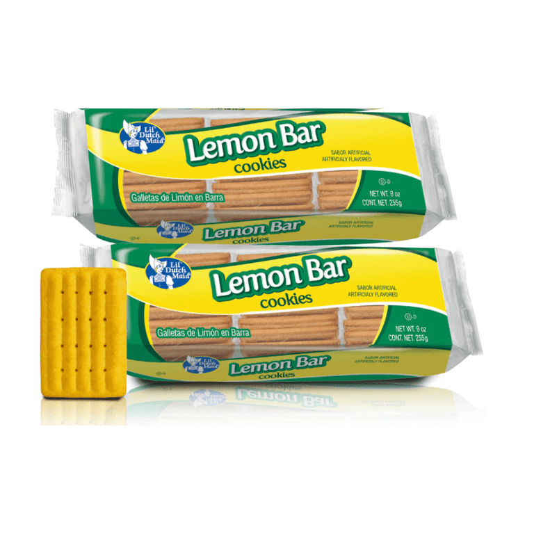 Lil Dutch Maid Lemon Bar Cookies, 9 oz (2-Pack) - Walmart.com