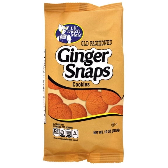 Lil' Dutch Maid Old Fashioned Ginger Snaps, 10 oz. 2 Bags