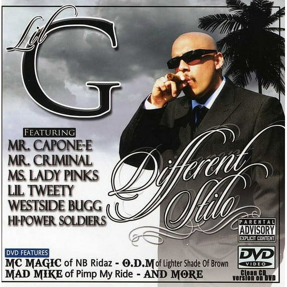 Lil G - Different Stilo - Rap / Hip-Hop - CD