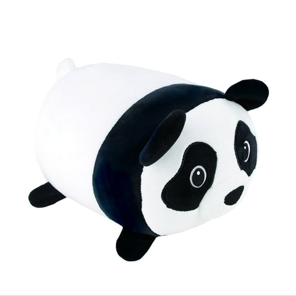 Plush Gear Lil' Huggy Meg 8" Panda Plush Toy Soft Squishy Stuffed Animal for Kids & Collectors