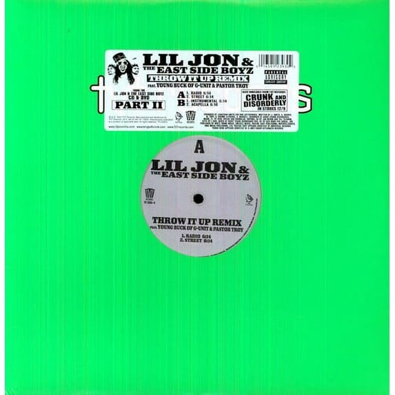 Lil Jon - Throw It Up - Music & Performance - Vinyl