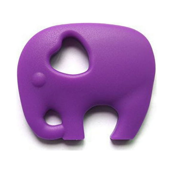 Lil Jumbl Baby Teething Toy Organic Food Grade Silicone BPA-Free,Purple,TR001