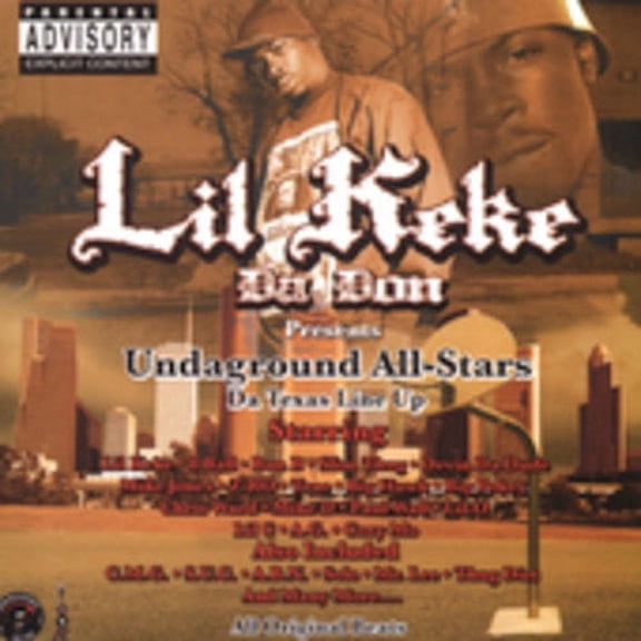 Lil' Keke - Undaground: All Stars the Texas Line Up - Music & Performance - CD