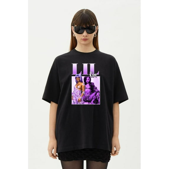 Lil Kim Rapper Vintage Bee 90s Hip Hop Icon T-Shirt, for men & women, up to size 5XL