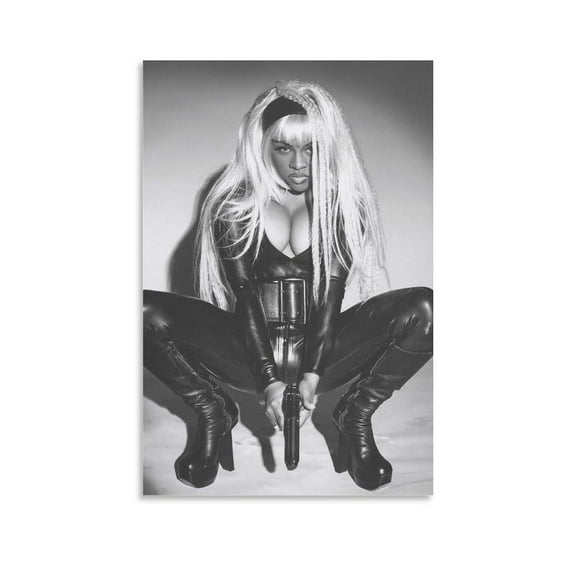 Lil Kims Poster Cover Poster Rapper Posters Rap Posters Rapper Wall Art Gifts for Fans Print Photo Art Painting Canvas Poster Home Decorative Bedroom Modern Decor Posters Gifts